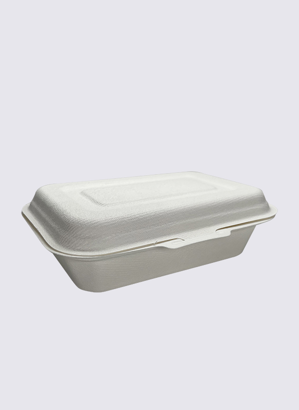 Coimeádán Bia Clamshell Sugarcane Bagasse 450ml